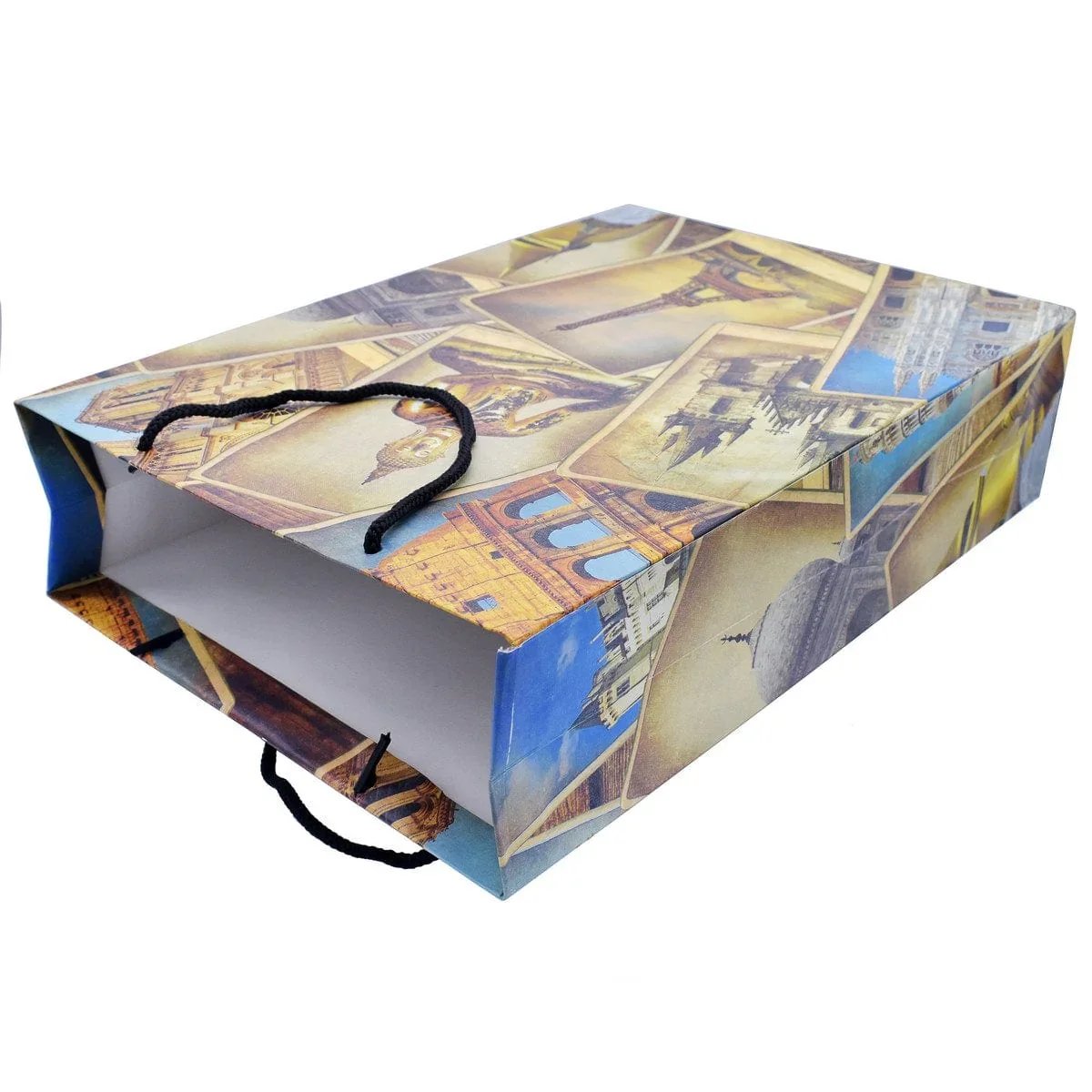jags-mumbai Bag Jags Paper Bag Big Vintage Collage Cards B4 JPBB02 (Contain 1 Unit2)