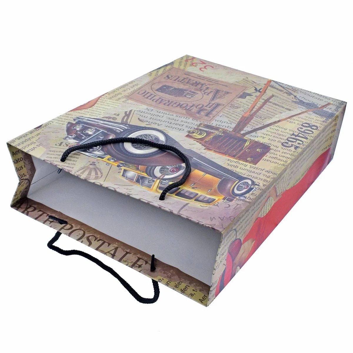 jags-mumbai Bag Jags Paper Bag Big Vintage Poster B4 JPBB00 (Contain 1 Unit2)