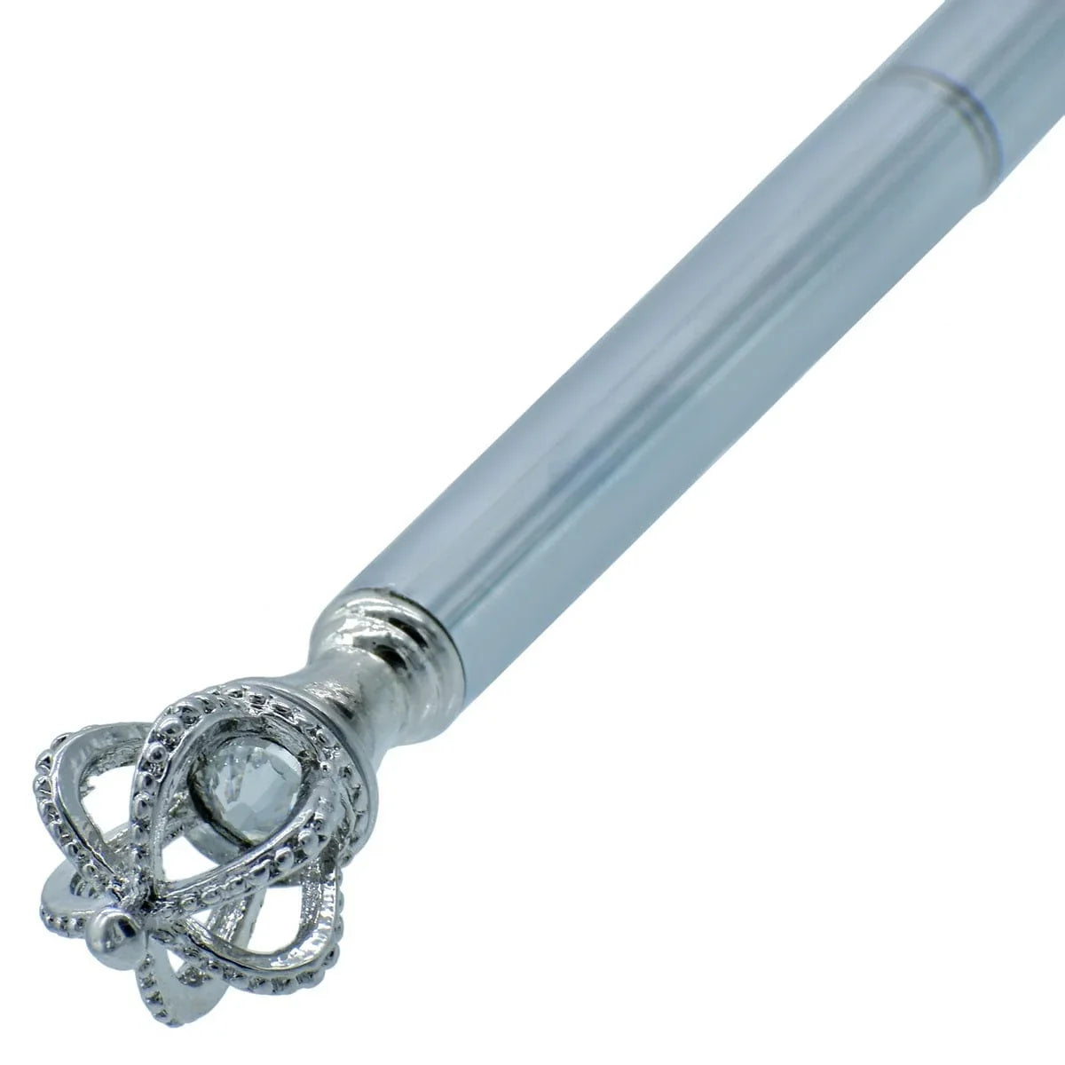 jags-mumbai Ball Pens Ball Pen Fancey Top Crown Silver
