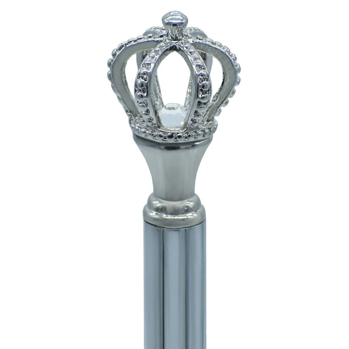 jags-mumbai Ball Pens Ball Pen Fancey Top Crown Silver