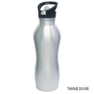 jags-mumbai Balloon & Party Products Water Bottle 700ml Steel Flip Straw 700MLB1SR