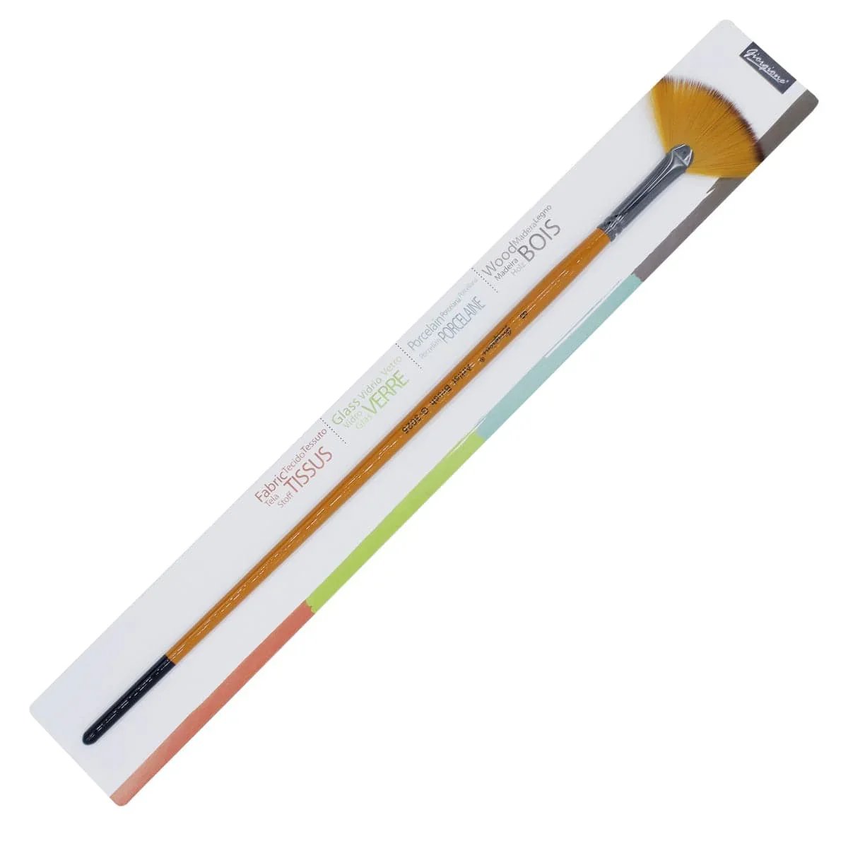 jags-mumbai Brush Artist Brush | Fan Shape | 1pcs | 8 G