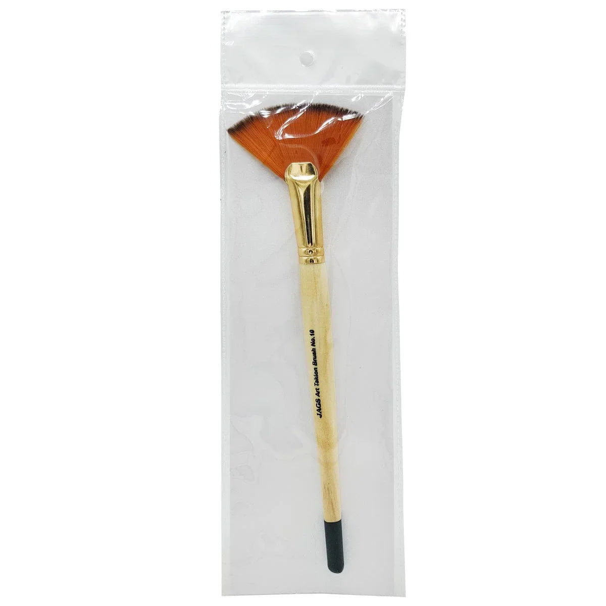 jags-mumbai Brush Taklon Fan Painting Brush - No. 10