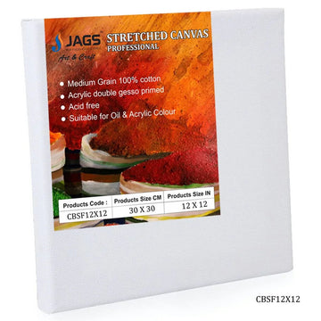 jags-mumbai canvas Boards Canvas Board Stretched Frame 12X12inch