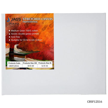 jags-mumbai canvas Boards Canvas Board Stretched Frame 12X16inch