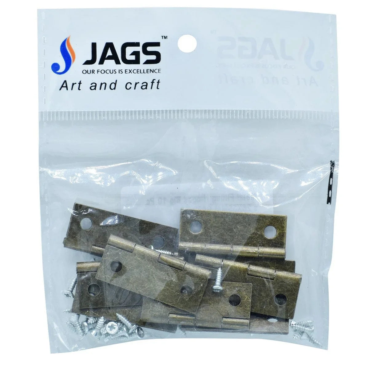 jags-mumbai Chains & Hooks Metal Fitting Hinges Big 10 Pcs 26X35MM