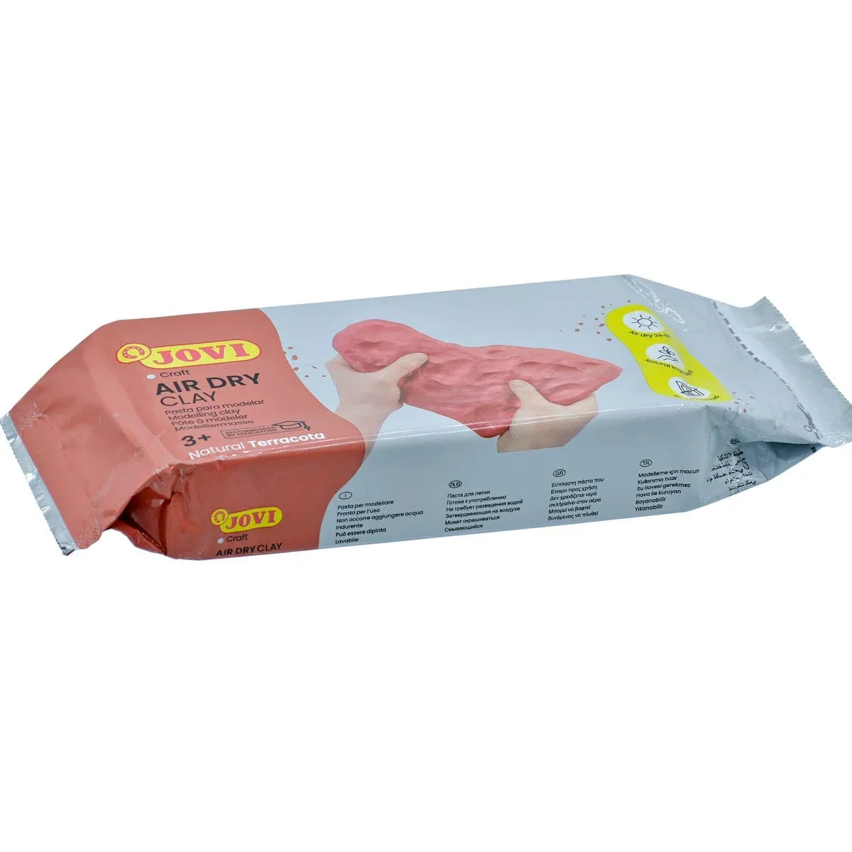 jags-mumbai Clay Jovi Air Hardening Bar 500 GR. Terracotta