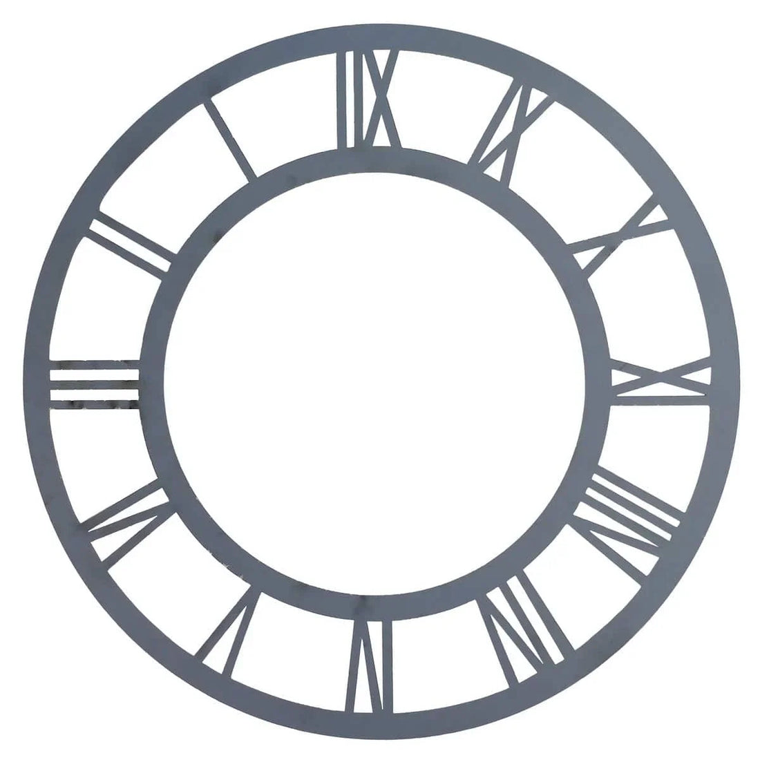 jags-mumbai Clock Making Material Acrylic clock frame Roman Nos Gold 12 inch