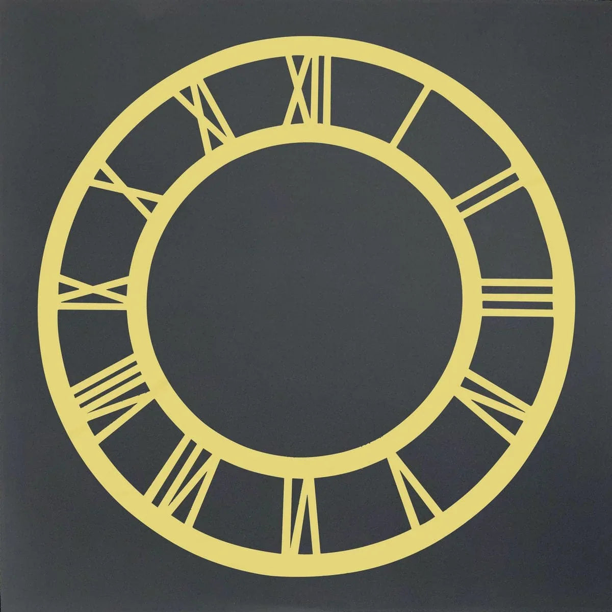jags-mumbai Clock Making Material Acrylic clock frame Roman Nos Gold 12 inch