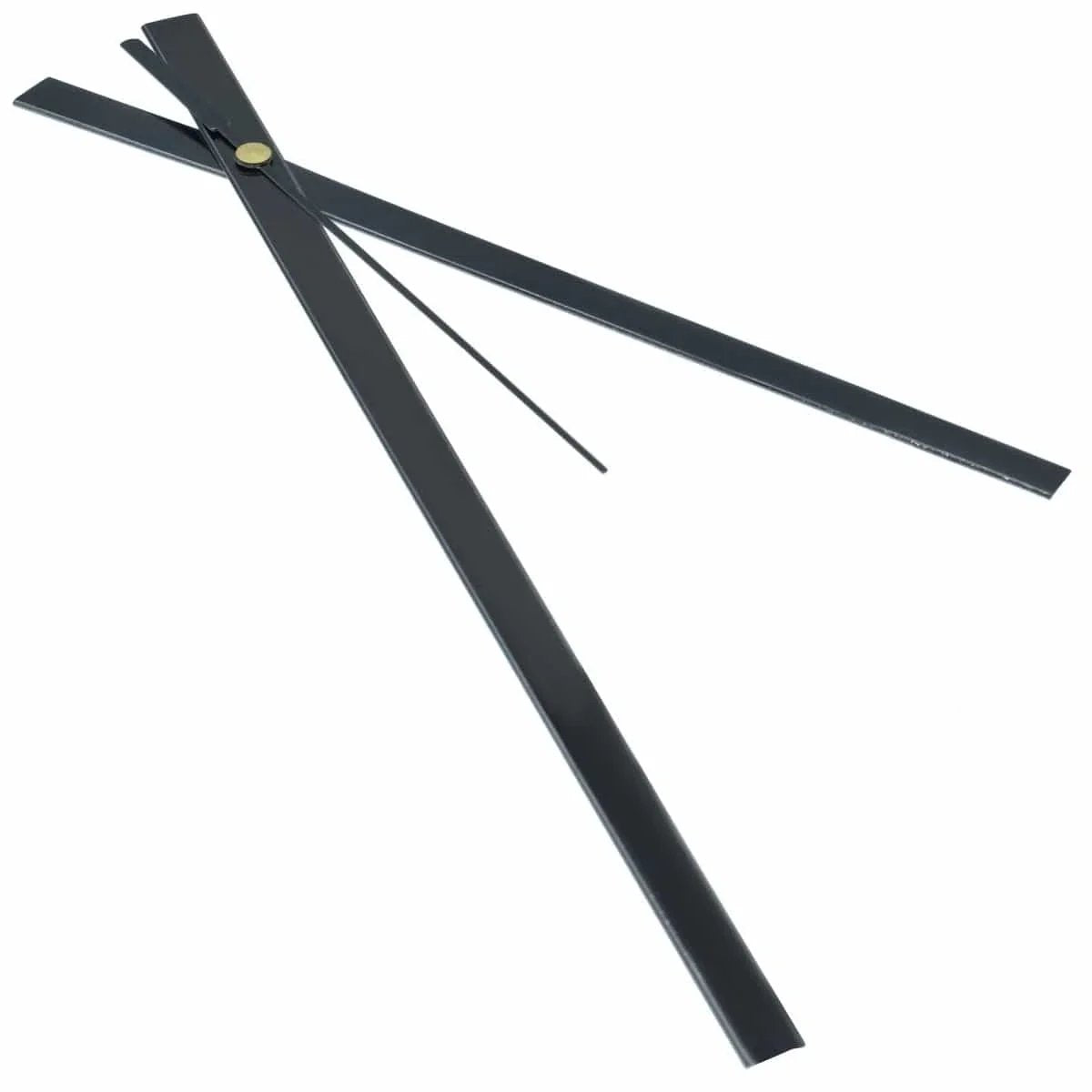 jags-mumbai Clock Making Material Clock Hands Set Big Jumbo Black CH197BK