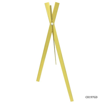 jags-mumbai Clock Making Material Clock Hands Set Big Jumbo Gold