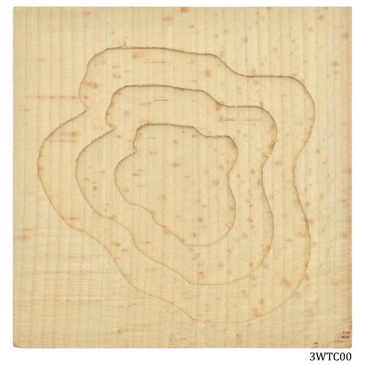 jags-mumbai Coasters 3D Wooden Tea Coaster Square 3WTC00