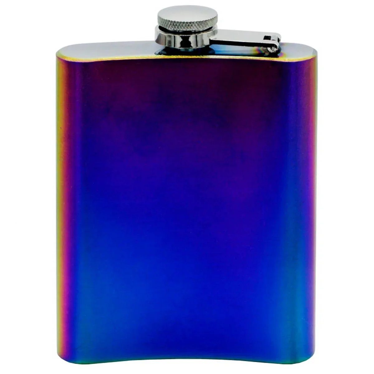 jags-mumbai Corporate Gift set "Elegant Wine Bottle Stainless Steel Hip Flask - Colorful 8oz Capacity"