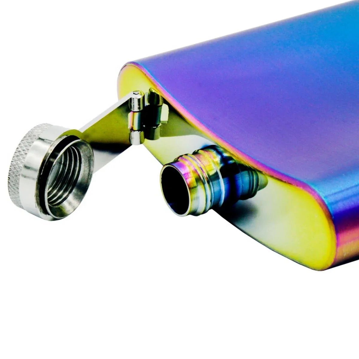 jags-mumbai Corporate Gift set "Elegant Wine Bottle Stainless Steel Hip Flask in Colour 70ZMC - The Perfect Accessory for Wine Enthusiasts"