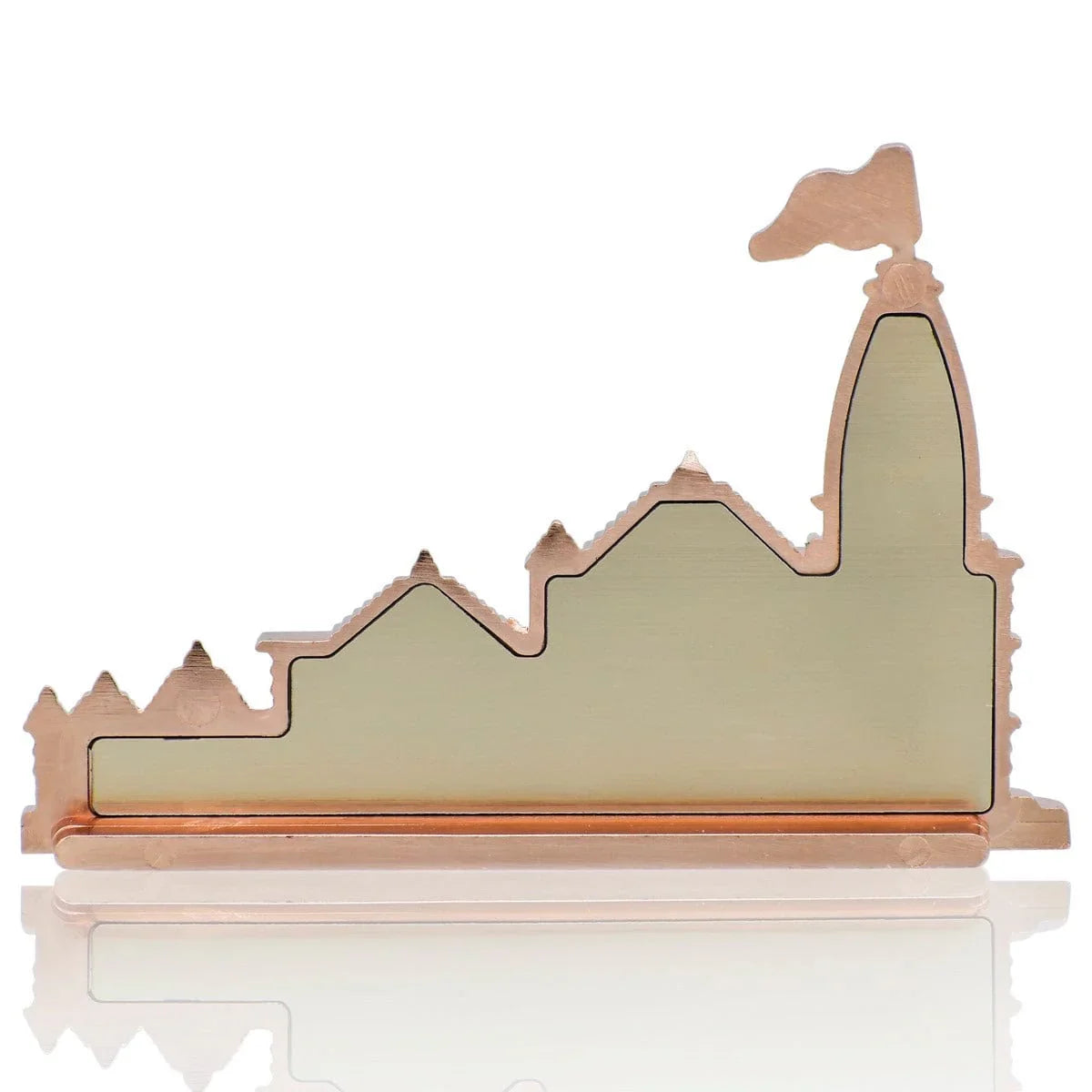 jags-mumbai Corporate Gift set Table Top Ram Mandir Rosh Gold TT688RGD