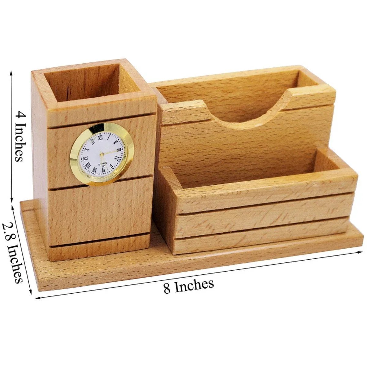 jags-mumbai Corporate Gift set Wooden Table Top With Watch RE1140 DW2008