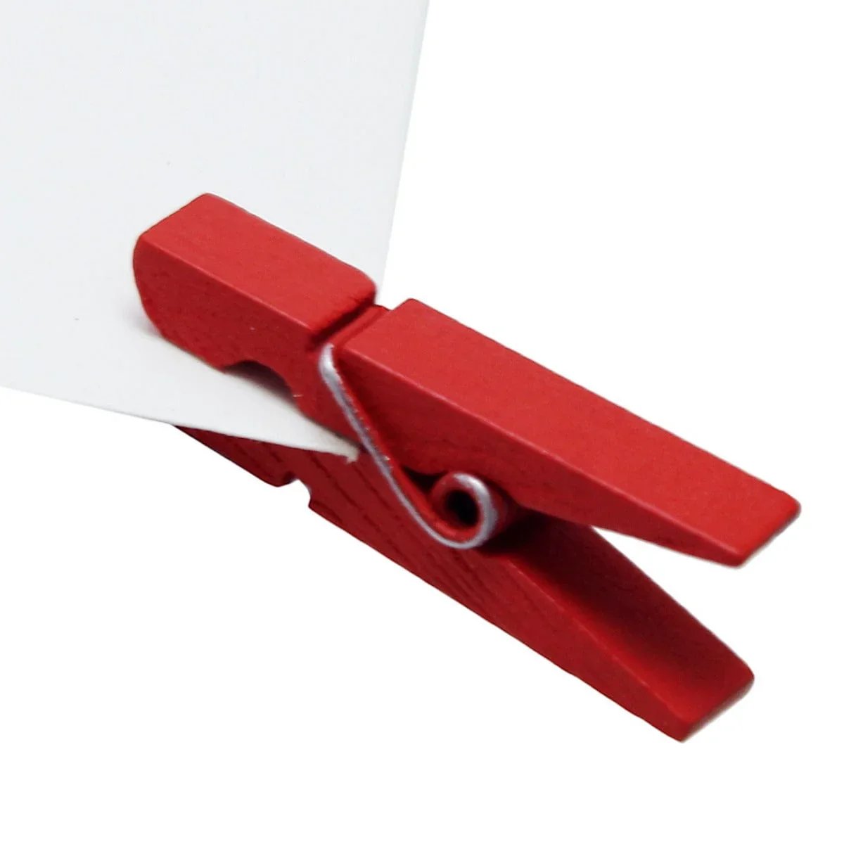 jags-mumbai Decorative Photo Frames Wooden Clip 20pcs Medium Color 004545C