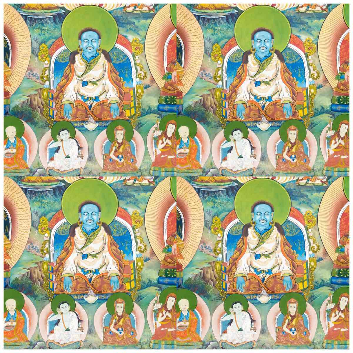 jags-mumbai Decoupage Jags Decoupage Paper Chinese Zambala BuddhaJDPG-24
