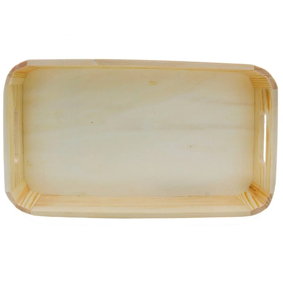 jags-mumbai Decoupage Wooden Decoupage Tray Ovel 2pcs Set