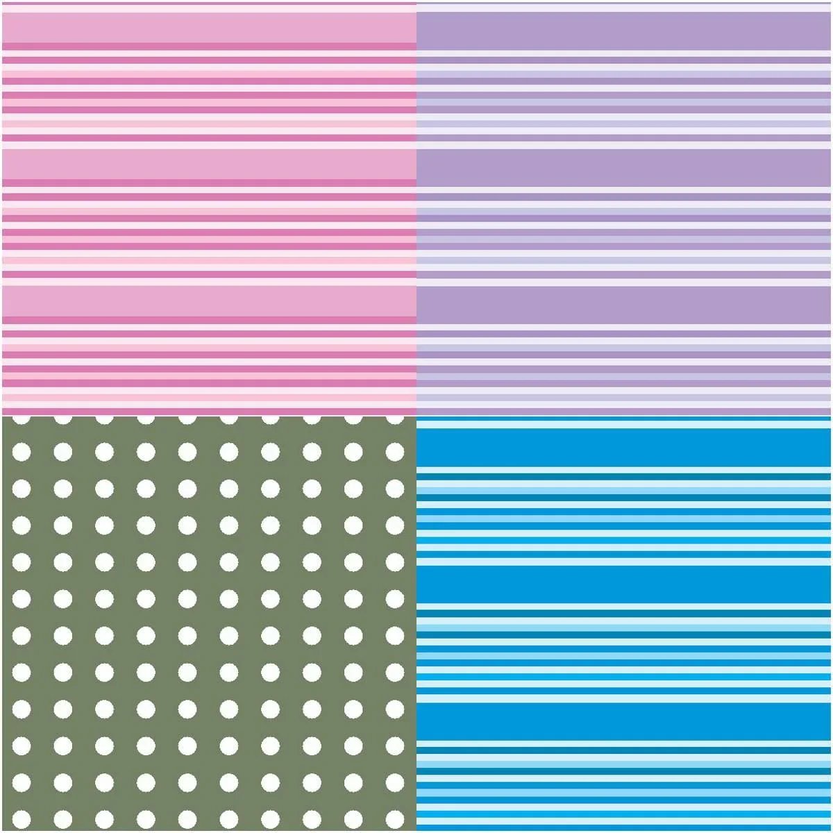 jags-mumbai Designed Paper Designer Paper Pack for Scrapbooking and Greeting Cards 12x12 Inches