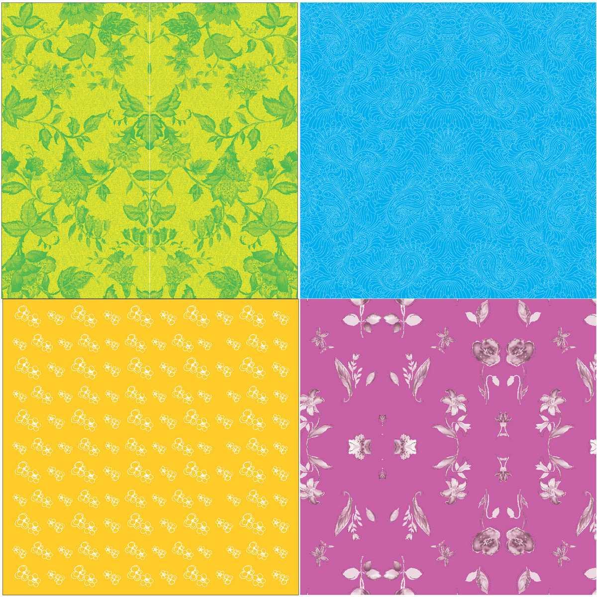 jags-mumbai Designed Paper Designer Paper Pack for Scrapbooking and Greeting Cards 12x12 Inches