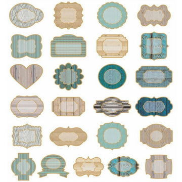 jags-mumbai Dies Die Cuts & Tags(Wood Collection)