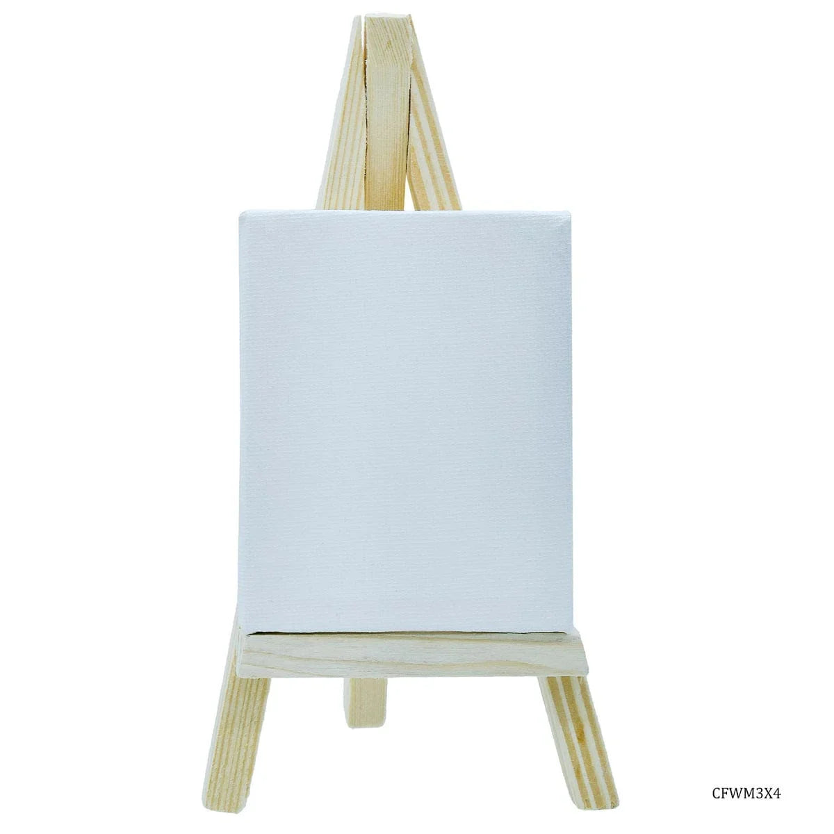 jags-mumbai Easel & Canvas Canvas Frame With Mini Easel Combo 3X4 Inch CFWM3X4