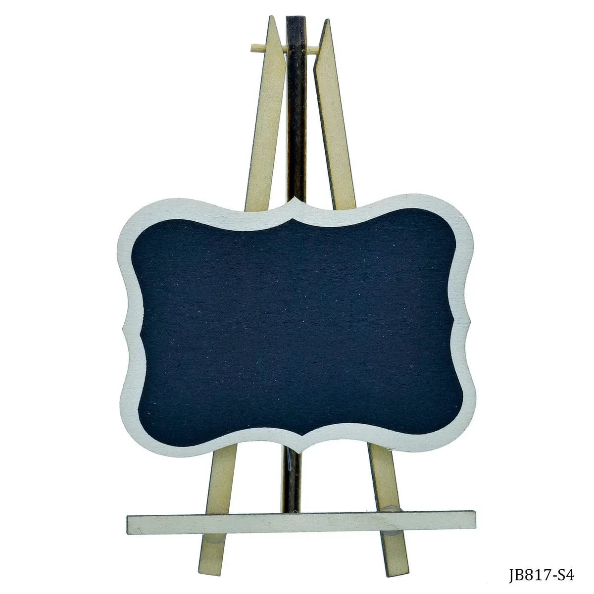 jags-mumbai Easel & Canvas Mini Black Board With Easel Rectangle Design Small