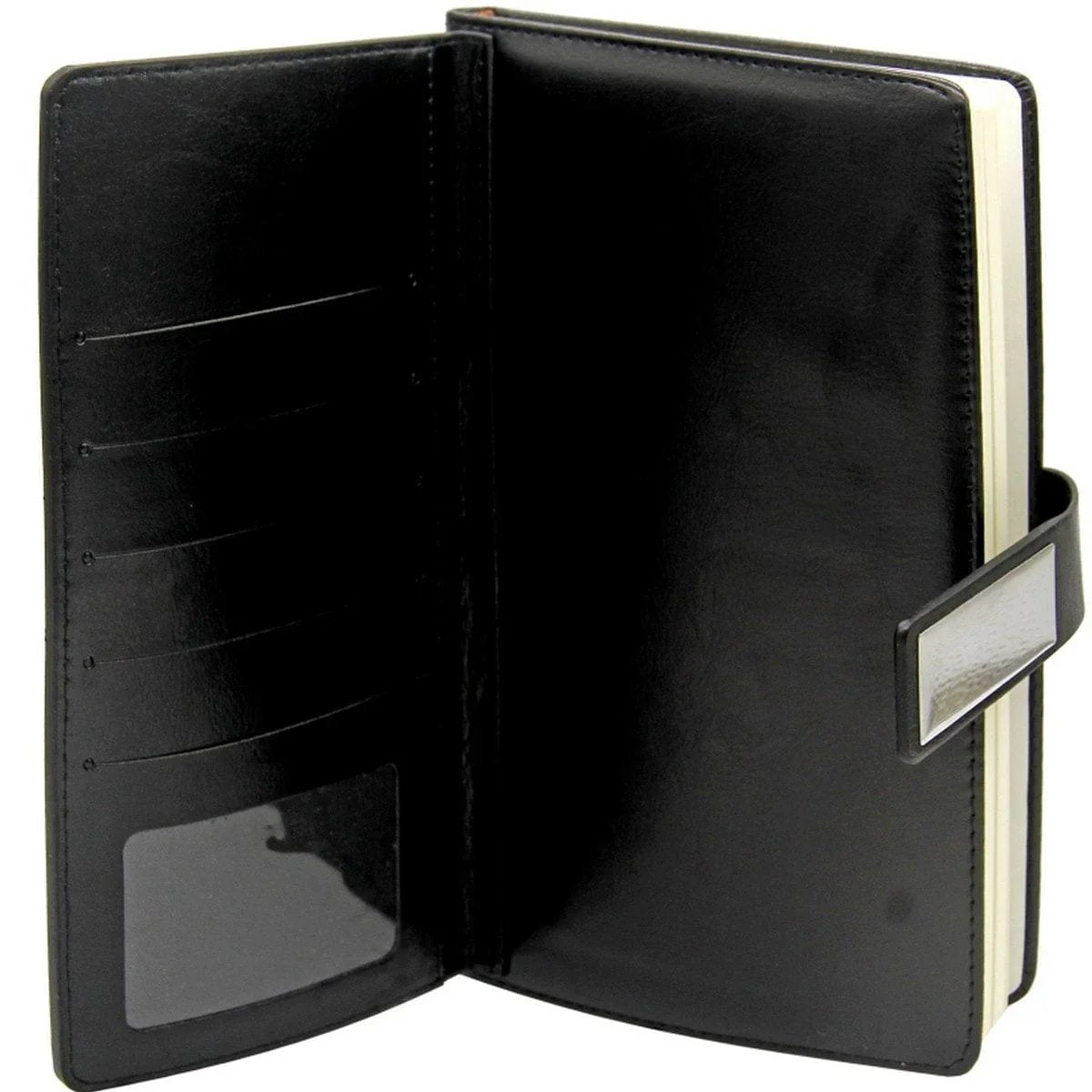 jags-mumbai Formal Diary Note Book Business A5 Black Leather