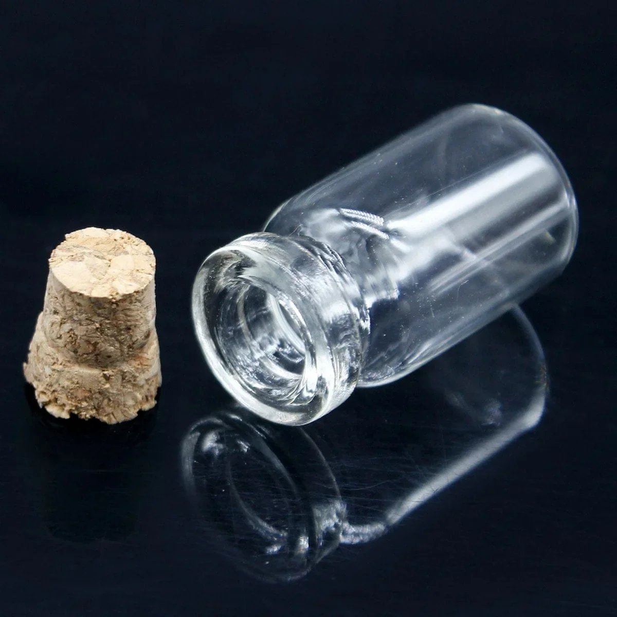 jags-mumbai Glass Messages Bottle Glass Messages Bottle 14x24 18pcs Set GB14X24