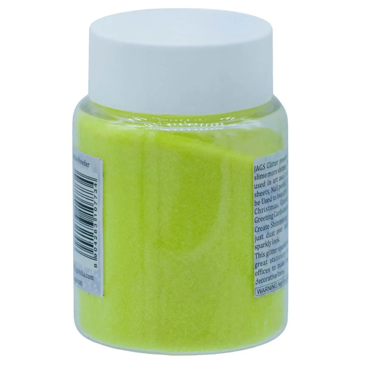 jags-mumbai Glitter Powder Jags Glitter Powder Flouresnt Yellow 20gm JGPFYW00