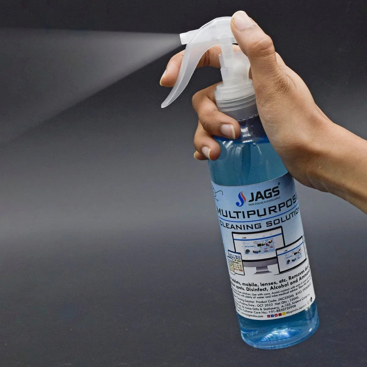 jags-mumbai Household Goods Jags Multipurpose Cleaning Liquid 250ML