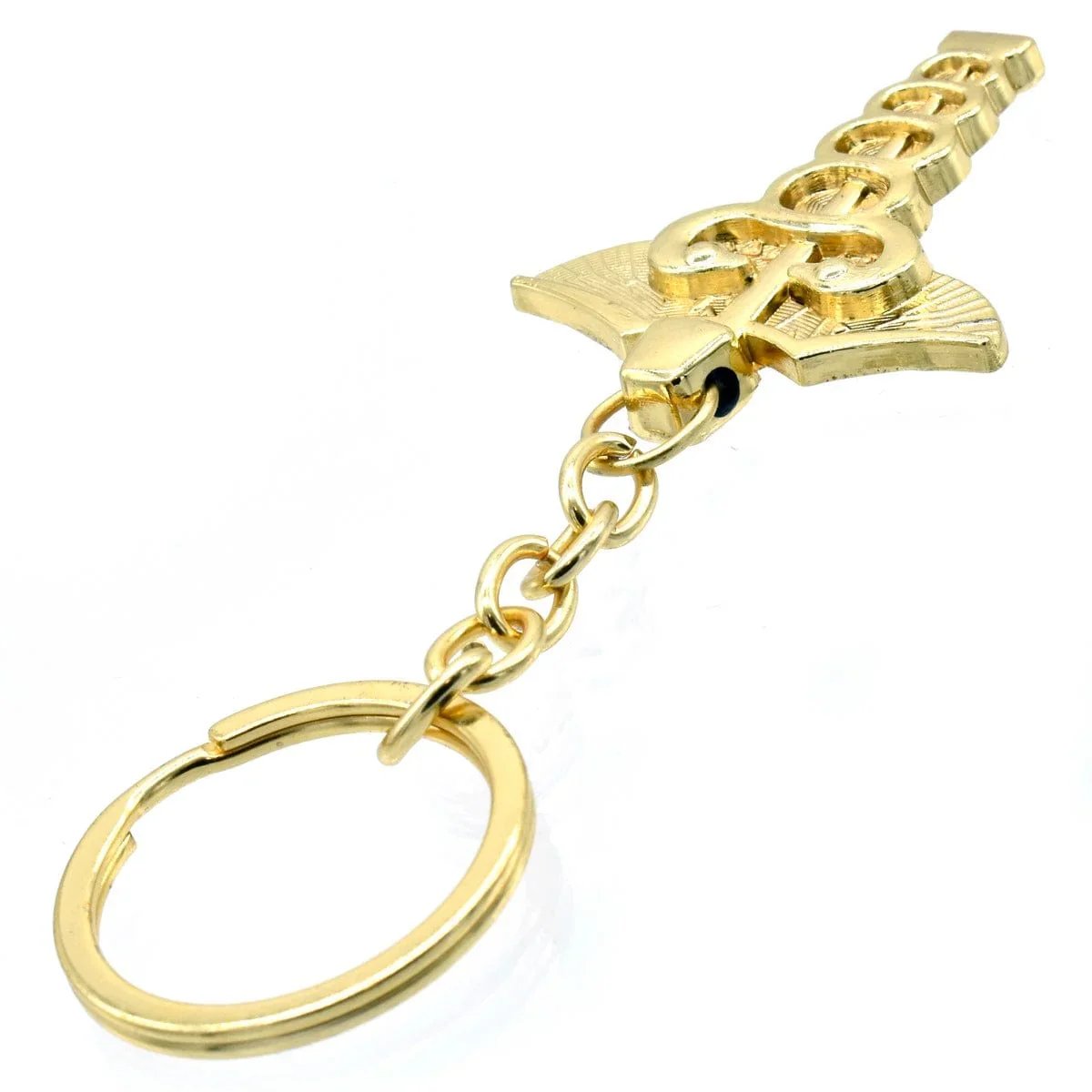 jags-mumbai Key Chain Key Chain Dr Logo Gold Colour
