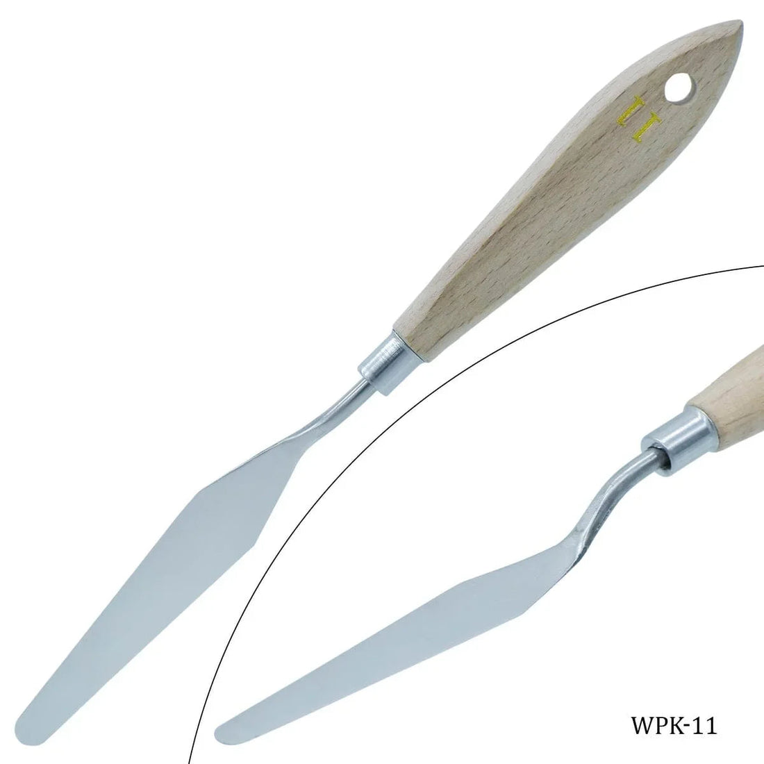 jags-mumbai Knife & Cutter Wooden Painting Knife 11 WPK-11