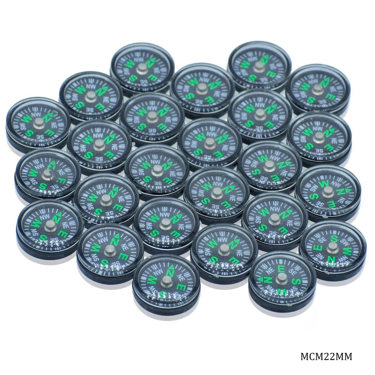 jags-mumbai Magnet Sheet & Buttons Magnetic Compass Mini 22MM Set Of 25 Pics