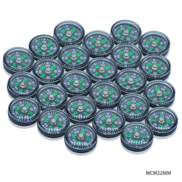 jags-mumbai Magnet Sheet & Buttons Magnetic Compass Mini 22MM Set Of 25 Pics