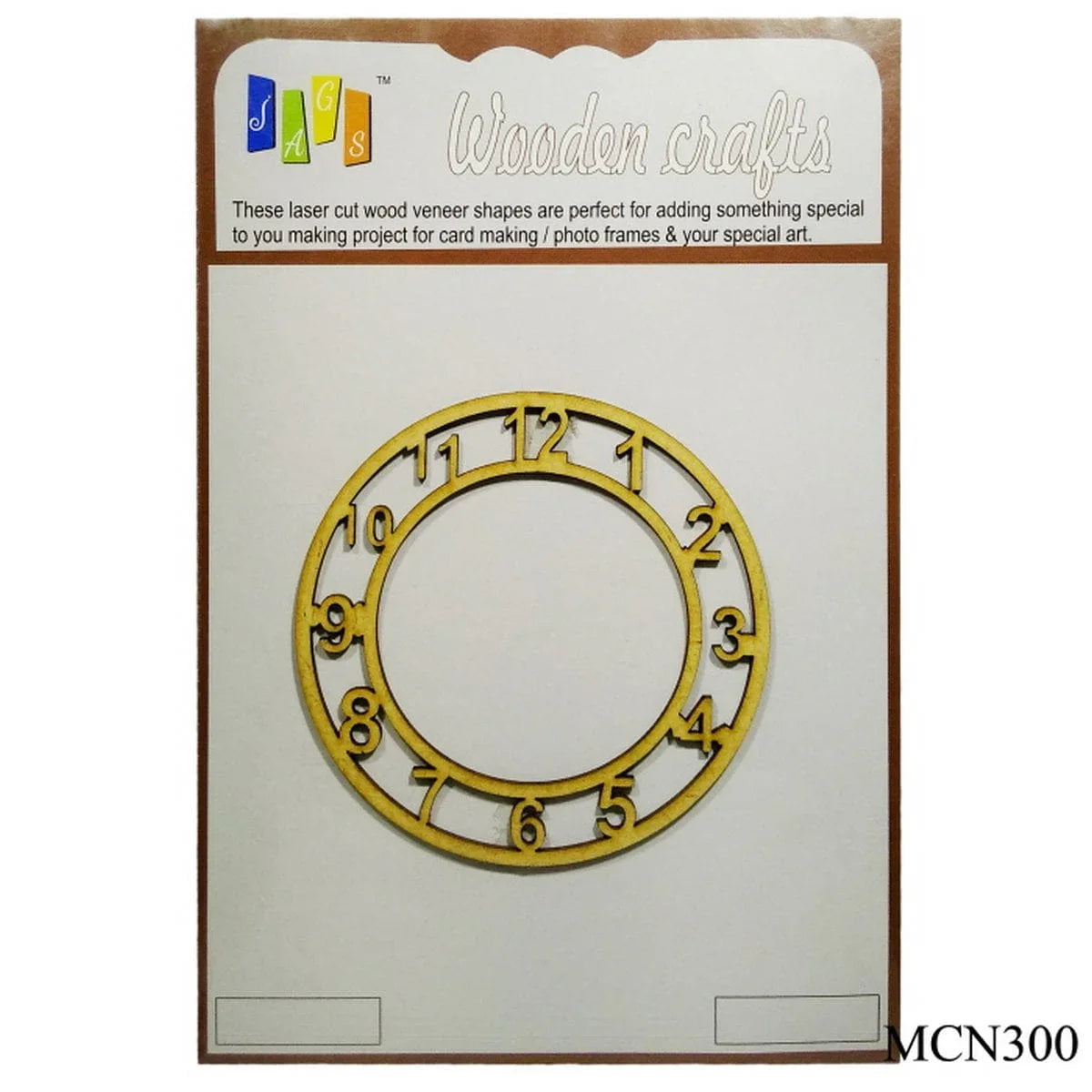 MDF Clock Number 3inch MCN300 – inkarto-Wholesale