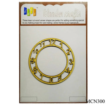 jags-mumbai MDF MDF Clock Number 3inch