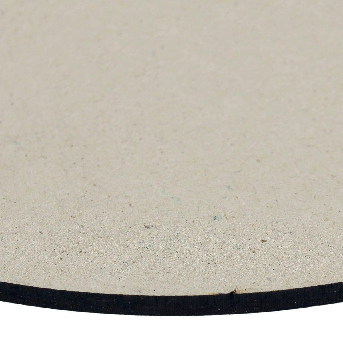 jags-mumbai MDF MDF Plate Round 10X10 4MM 4 Pics MPR100