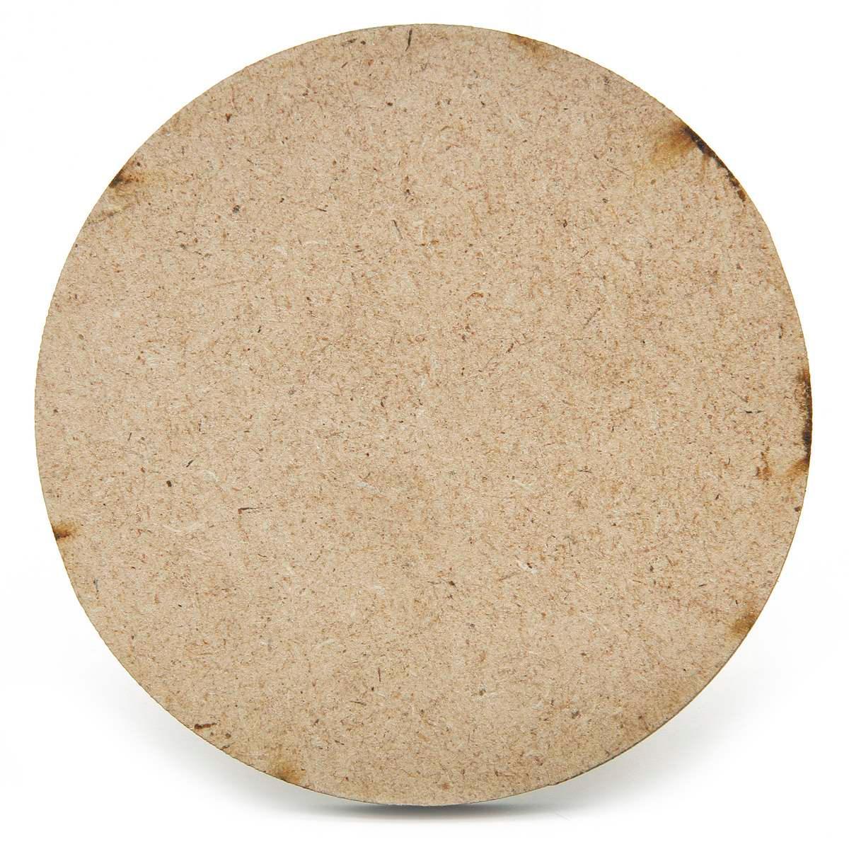 jags-mumbai MDF MDF Plate Round 3X3 4MM 4 Pics MPR300