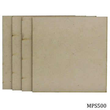 jags-mumbai MDF MDF Plate Square 5X5 4MM 4 Pics MPS500