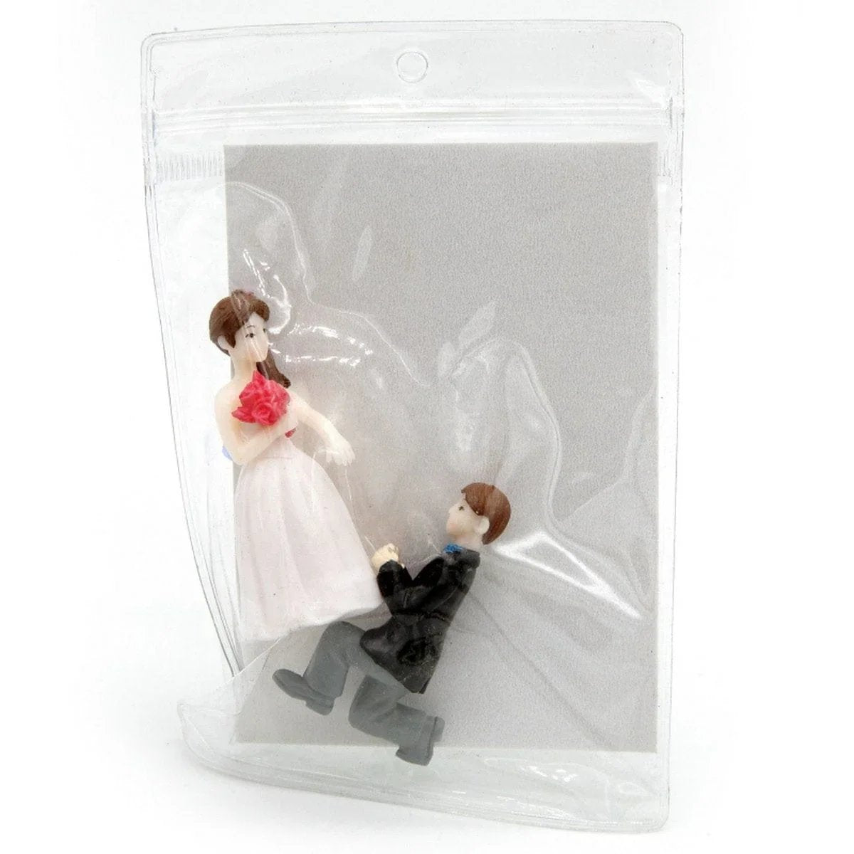 jags-mumbai Miniature 5*5.5*1.5cm / Plastic Miniature Model Plastic Couple Purpose COUPLE-B