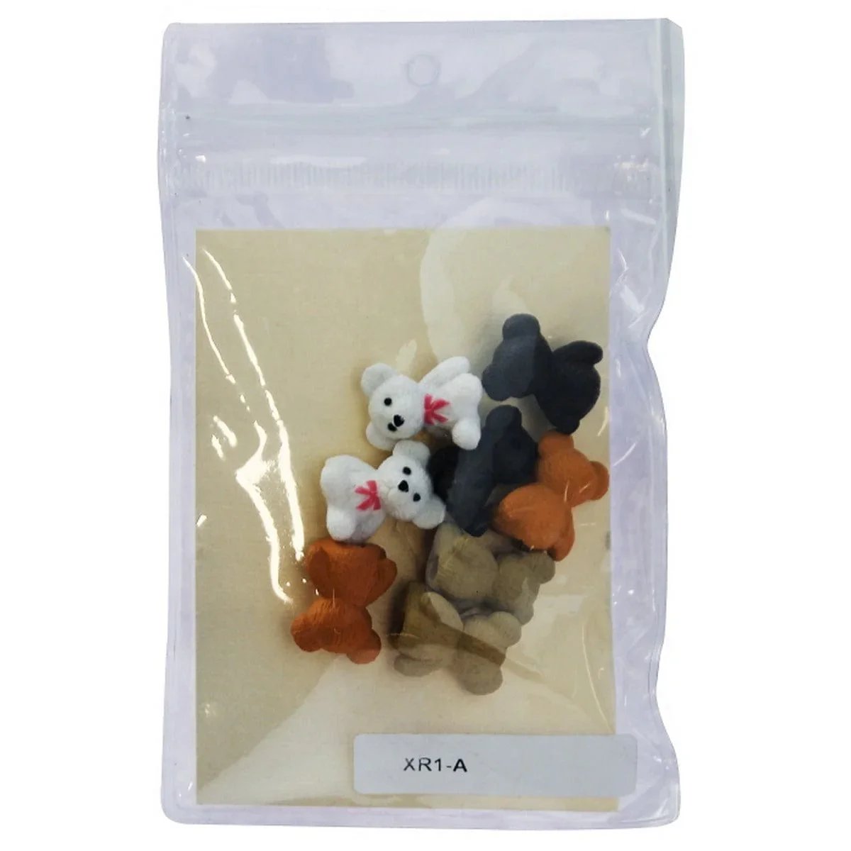 jags-mumbai Miniature Miniature Model Bear 8Pcs (C0899-1/2/3/4) XR1-A