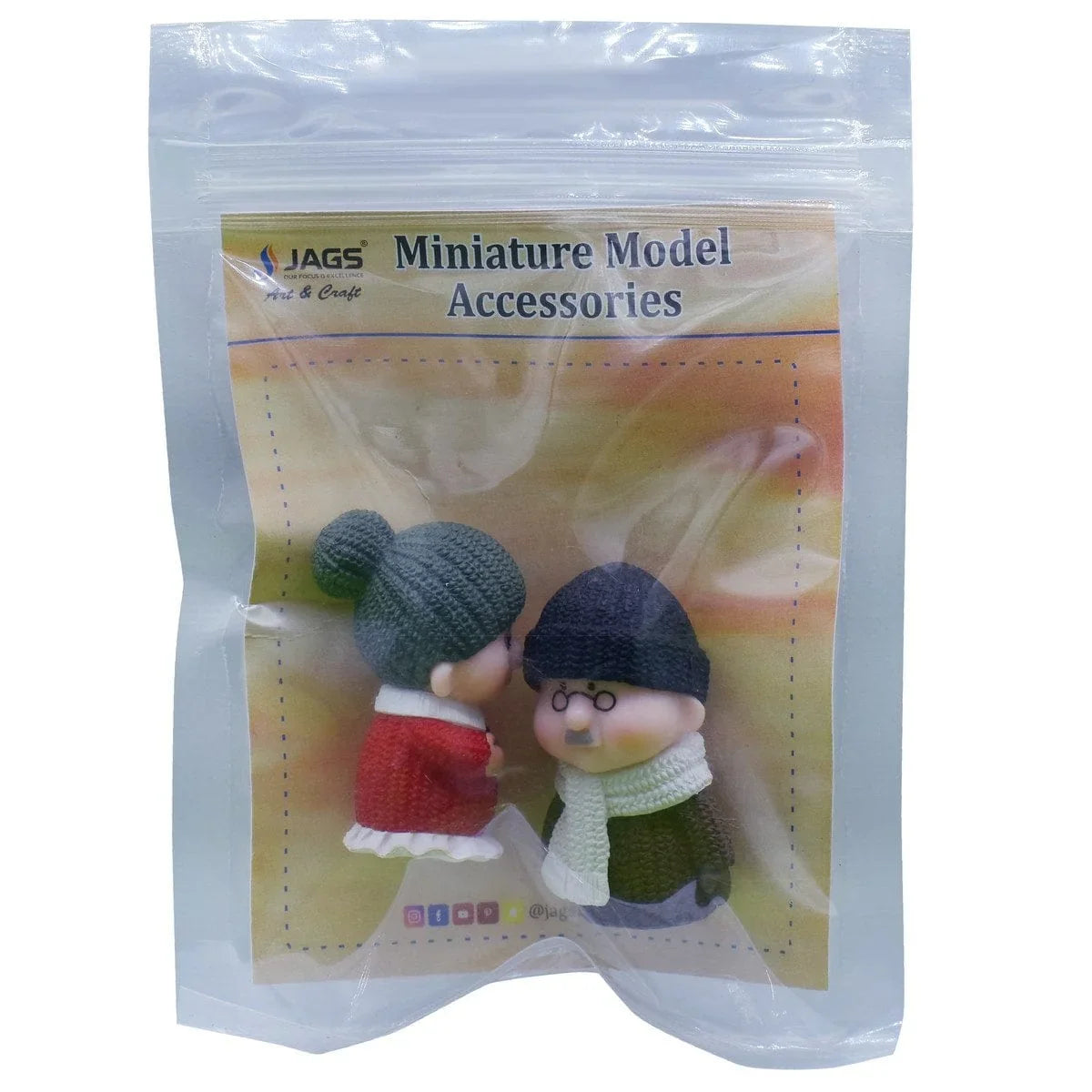 jags-mumbai Miniature Miniature Model Couple Set (0548-1/5)