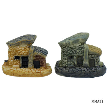 jags-mumbai Miniature Miniature Model Garden House 2Pc (C0636-3/4) MMA51