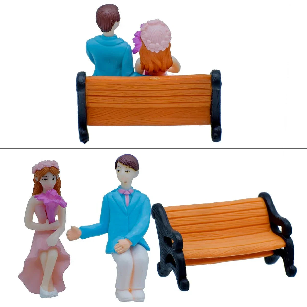jags-mumbai Miniature Miniature Model Small Couple Set (C0137-1/2) MMA35