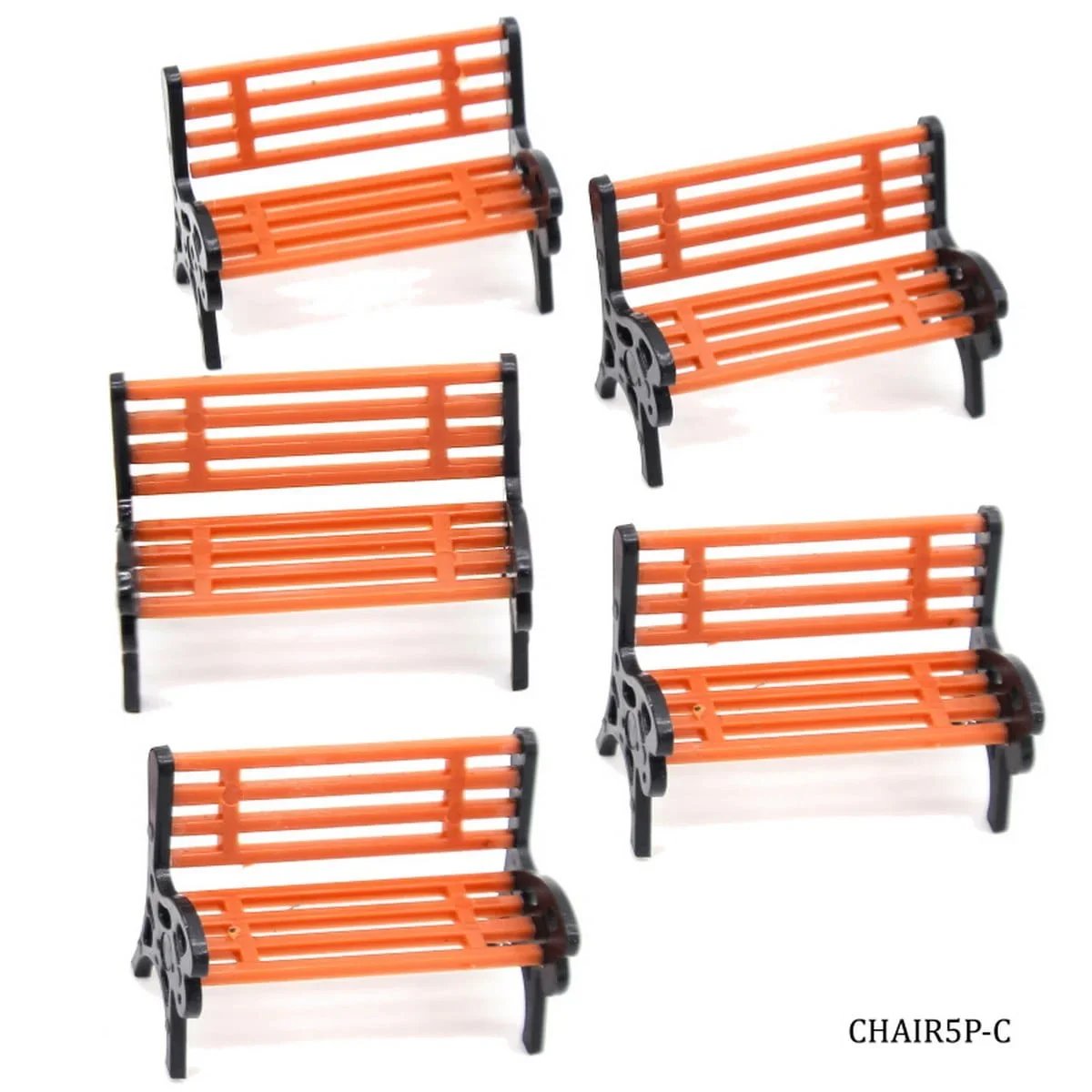 jags-mumbai Miniature Model Accessories Chair Long Big 2pcs
