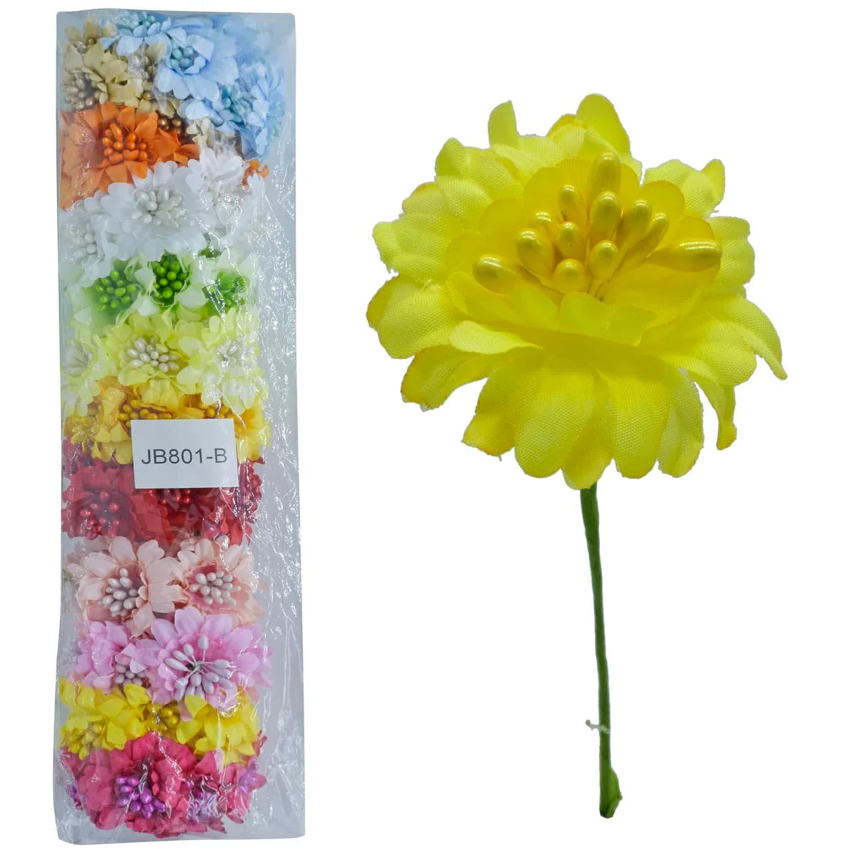 jags-mumbai Mulberry Flowers And Paper Art Cloth Flower 23-11 JB801-B