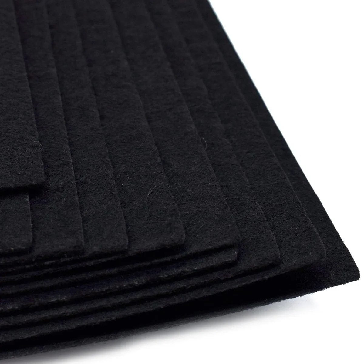 jags-mumbai Non-Woven & Felt Sheets A3 Nonwoven Felt Sheet Black A3NFSBK