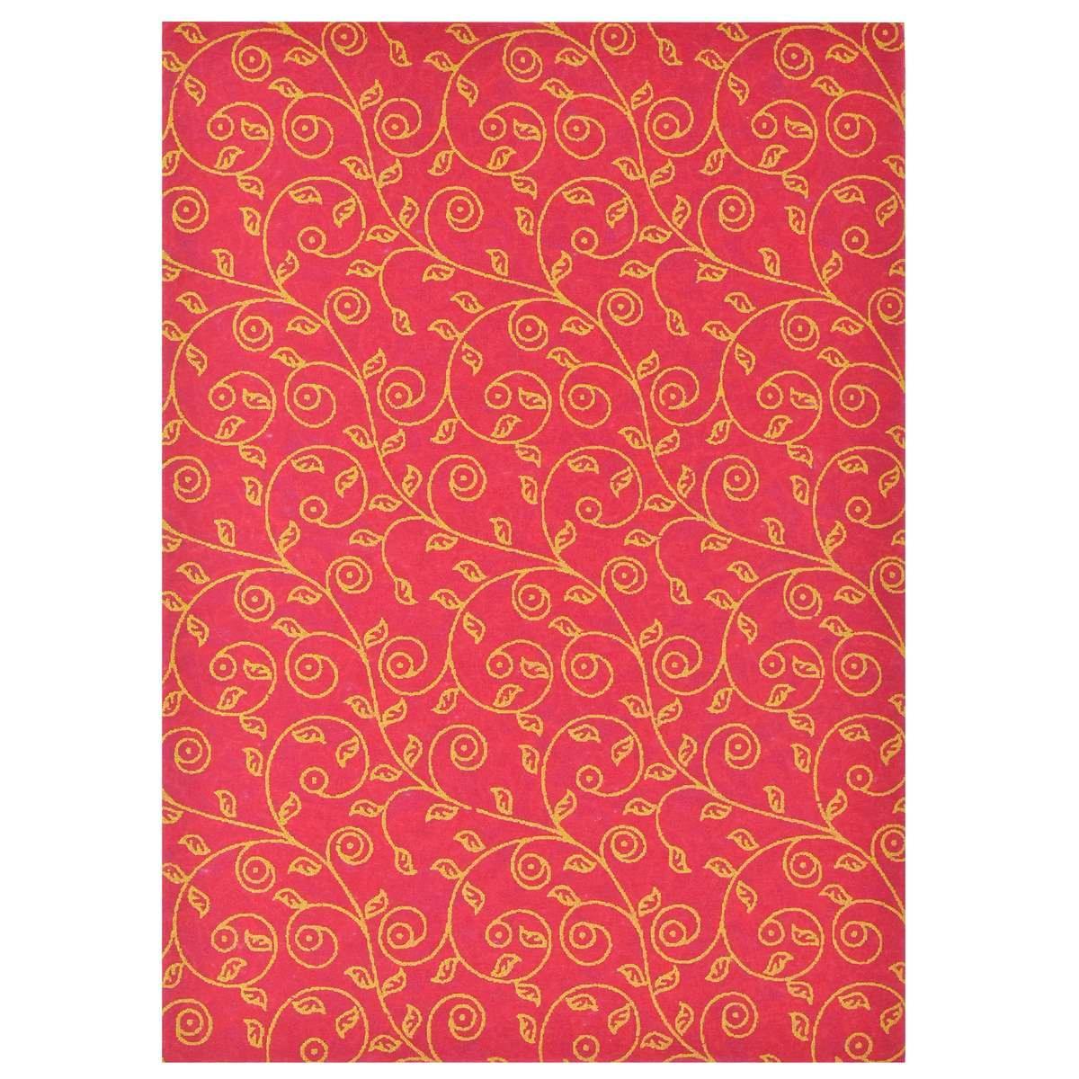 jags-mumbai Non-Woven & Felt Sheets A4 Non Woven Paper Floral Leaf NO-3201 A4 WF-9